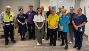 Preparing for winter: Focus on falls prevention. Various staff from across the North West and care services smiling at the camera.